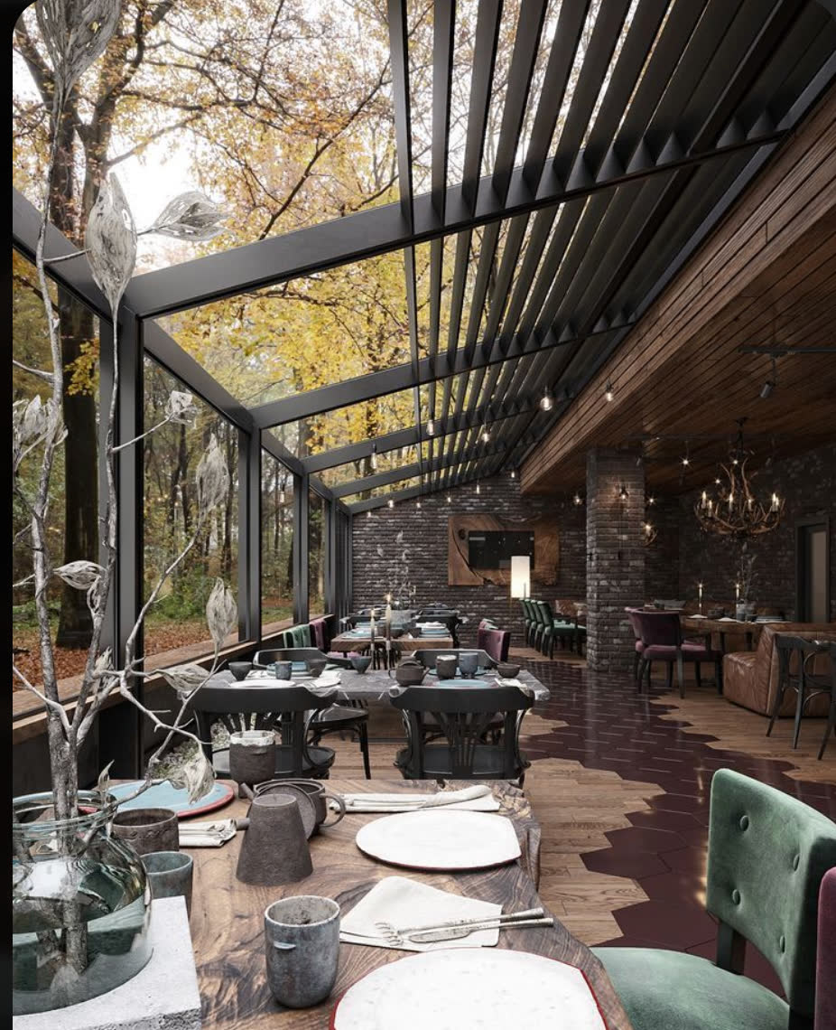 PERBİOLA bioklimatik pergola ile restoran teras uygulaması
